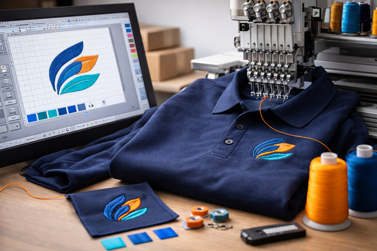 From Logo to Finished Embroidery: How Stickimicki Delivers High Quality Branded Apparel